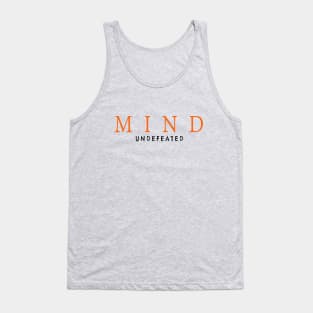 MIND Undefeated | Inspirational Streetwear Tank Top